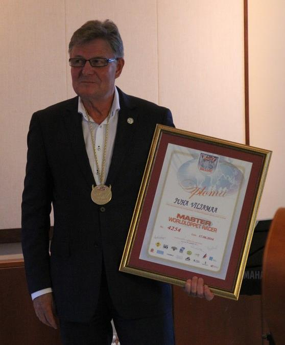 Juha Viljamaa valittiin kesäkuussa 2016 Worldloppet Ski Federation Presidentiksi.