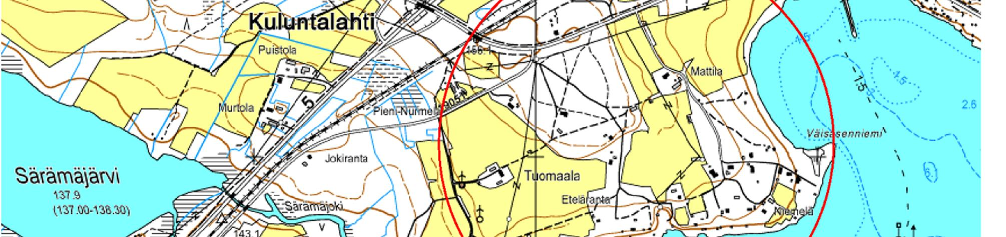 ALUSTAVAT TAVOITTEET Heterannan vedenottamolle on määritelty ohjeellinen suojavyöhyke vuonna 1995 tehdyssä suojelusuunnitelmassa.