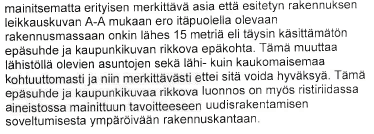 .. 4 Niiralan Kulma Oy:n mielipide..... 7 Laajennetun kaupunkikuvatyöryhmän lausunto.