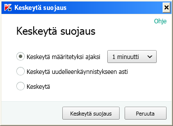 K Ä Y T T Ö O P A S 3. Valitse ikkunan vasemmalla puolella oleva Yleinen-osio ja napsauta Määritä salasanasuojaus -linkkiä, jolloin näyttöön avautuu Salasanasuojaus-ikkuna. 4. Näyttöön avautuu ikkuna.