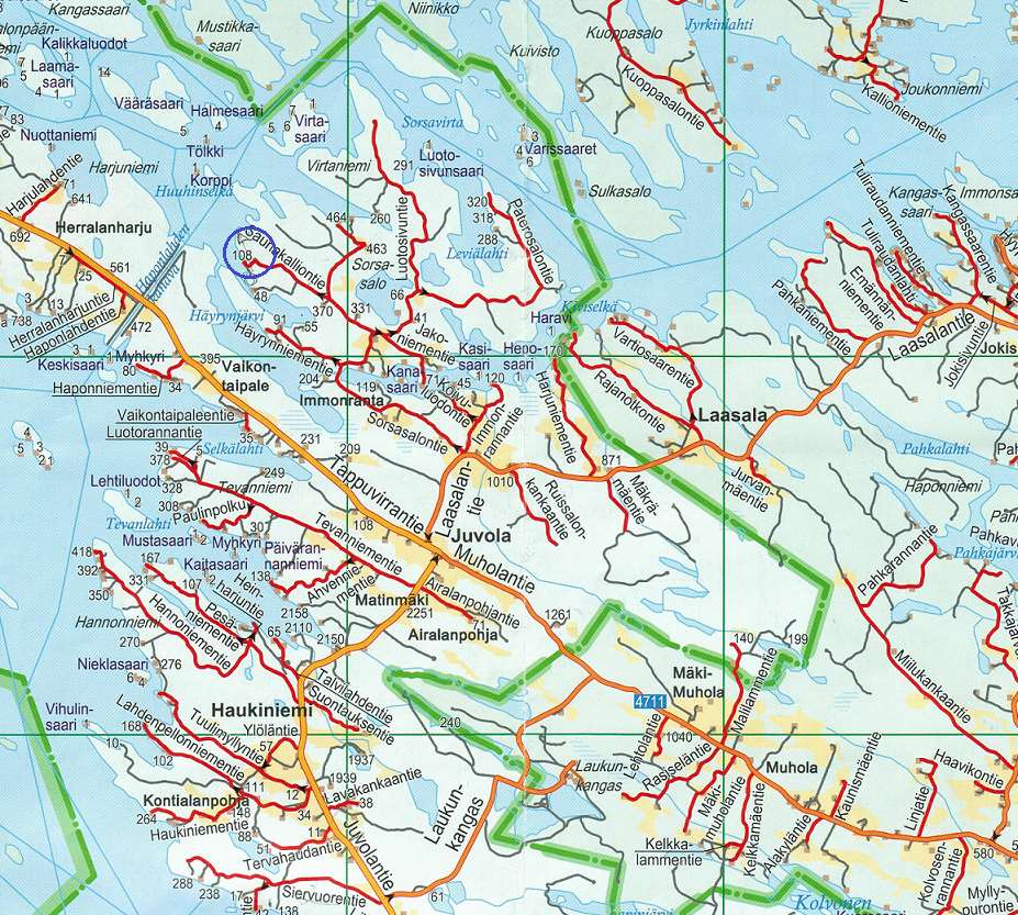 SAVONLINNAN KAUPUNKI ORAVIN-JOUTENVEDEN OSAYLEISKAAVAN MUUTOKSEN SELOSTUS, LUONNOS ORAVIN-JOUTENVEDEN