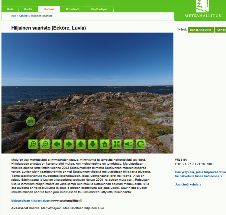 hbp://www.luontoon.fi/ retkikohteet/kansallispuistot/ Selkameri/Sivut/Default.