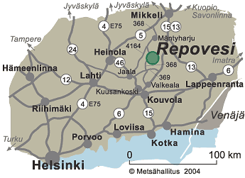 Korkeuserojen vuoksi useat polut ovat myös fyysisesti melko vaativia. Repoveden kansallispuisto on yksi Etelä-Suomen suositumpia retkeilykohteita, sen käyntimäärä vuonna 2013 oli 93 200.