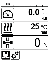 Päivämatkan poistaminen Käännä toimintonäytössä (33) painiketta e-drive valitaksesi valikon asetukset. Paina lyhyesti painiketta e-drive.