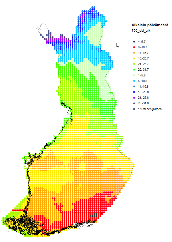 Tulokset näkyville: esim.