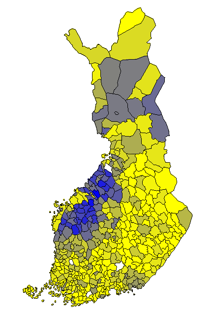 Henkilönimistön maantieteellistä