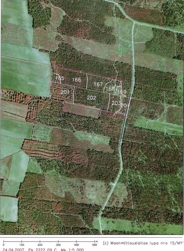 8.6.3. Arvio hankkeen vaikutuksista luontoon Etelä-Pohjanmaan Metsäkeskus antoi 24.4.2007 lausunnon Nurmon sijoituspaikkavaihtoehdon metsäalueen luontotiedoista.