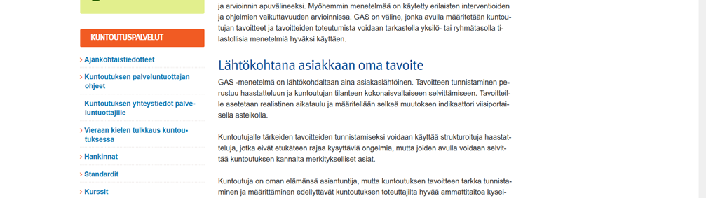 asteesta tai kokonaisoireista. Henkilön toimintakyvyn (ICF) arviointiin tarvitaan luotettavia arviointimenetelmiä. https://www.