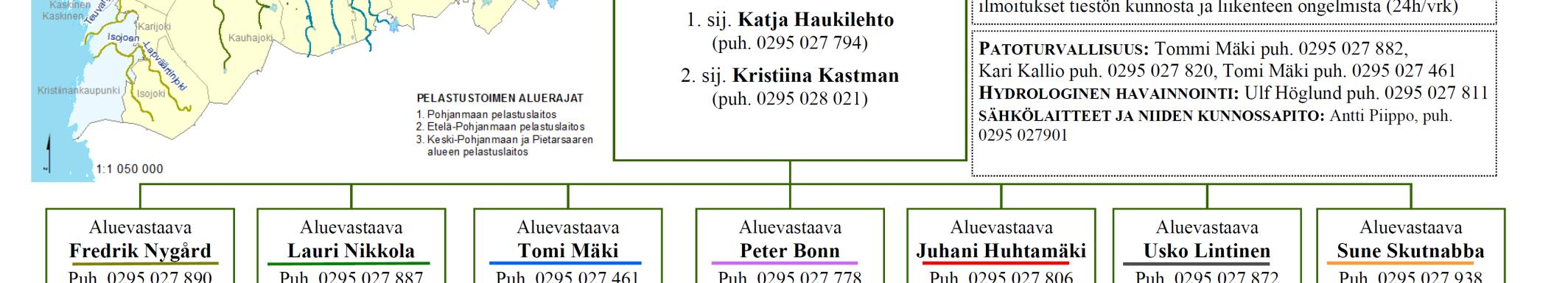 useamman toimialan viranomaisia sekä kokonaiskuvan muodostaminen kokonaiskuvan perusteella tehtävät alueiden ja yksittäisten tärkeiden kohteiden suojaaminen (esim.