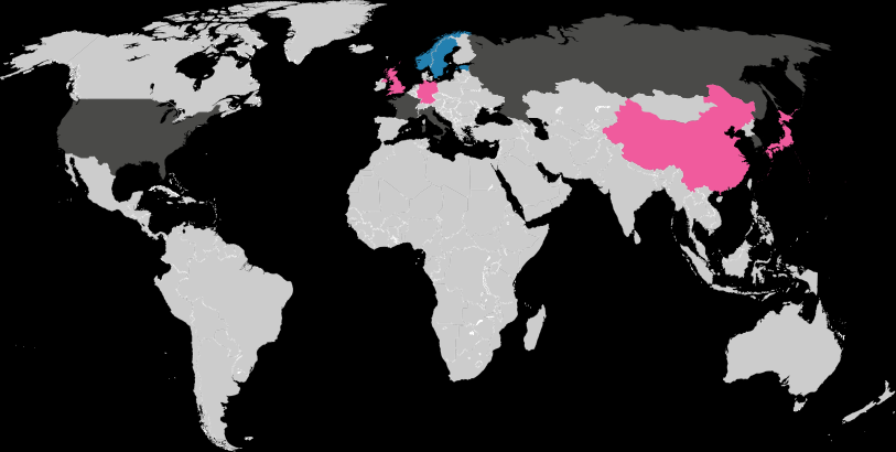 2017 PÄÄMARKKINAT Saksa, Britannia, Kiina, Japani