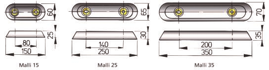 akselille 34,95 ZINKAS45C Sinkkianodi, Ø 45 mm:n akselille 36,95 ZINKAS50C Sinkkianodi, Ø 50 mm:n akselille 36,95 ZINKAS60C Sinkkianodi, Ø 60 mm:n akselille 68,00 ZASA1C Sinkkianodi, Ø 1":n akselille