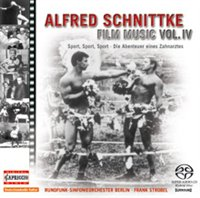 UUTUUDET VKO 21-24/2009 KLASSINEN MUSIIKKI Schnittke, Alfred - Film Music, Vol. 4 - Strobel, Frank Rundfunk-Sinfonieorchester Berlin/Frank Strobel.