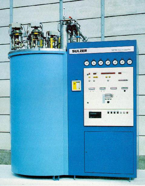 Claude Cycle Modern Helium Liquefier Sulze r