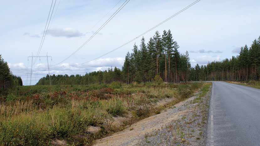 Alajärven sähköasema Lehdonperä Niskakankaantie Pesolantie VE2 tuulivoimala VE3 tuulivoimala Vaihtoehtoinen sähköaseman paikka asuinrakennus lomarakennus Uusi 110 kv voimalinja Pesolan