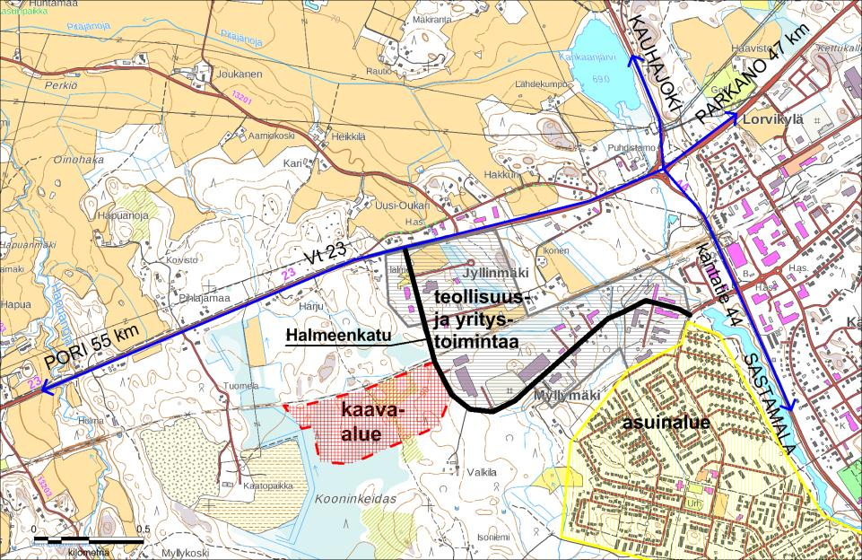 214005190 10 Väestö Kaava-alueella tai sen välittömässä läheisyydessä ei sijaitse asuinalueita.