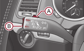 Liikkeellelähtö ja ajaminen 109 Park Assist: Speed too low. (Pysäköintiavustin: Nopeus liian pieni.) Auton nopeuden tulee ylittää sytytysvirran kytkemisen jälkeen ainakin yhden kerran 10 km/h.