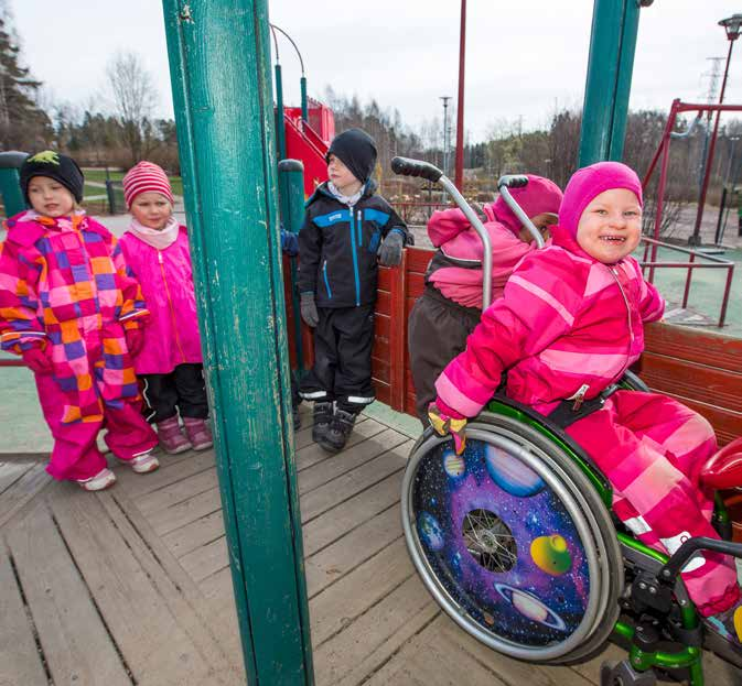 ESTEETTÖMYYS ON OSA YHDENVER- TAISUUTTA Espoon kaupunki on edistänyt esteettömyyttä yli viidentoista vuoden ajan.