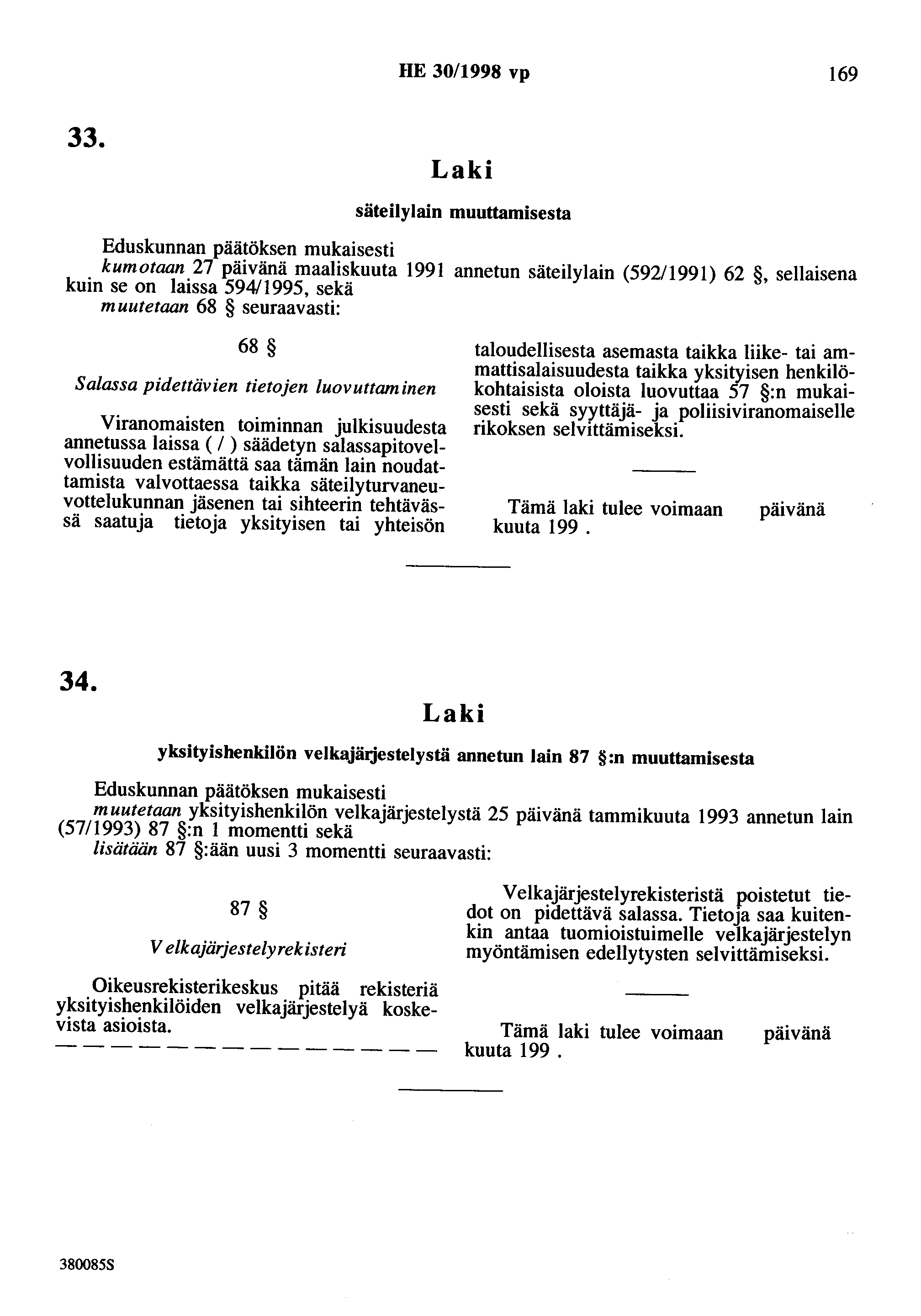 lie 30/1998 vp 169 33.