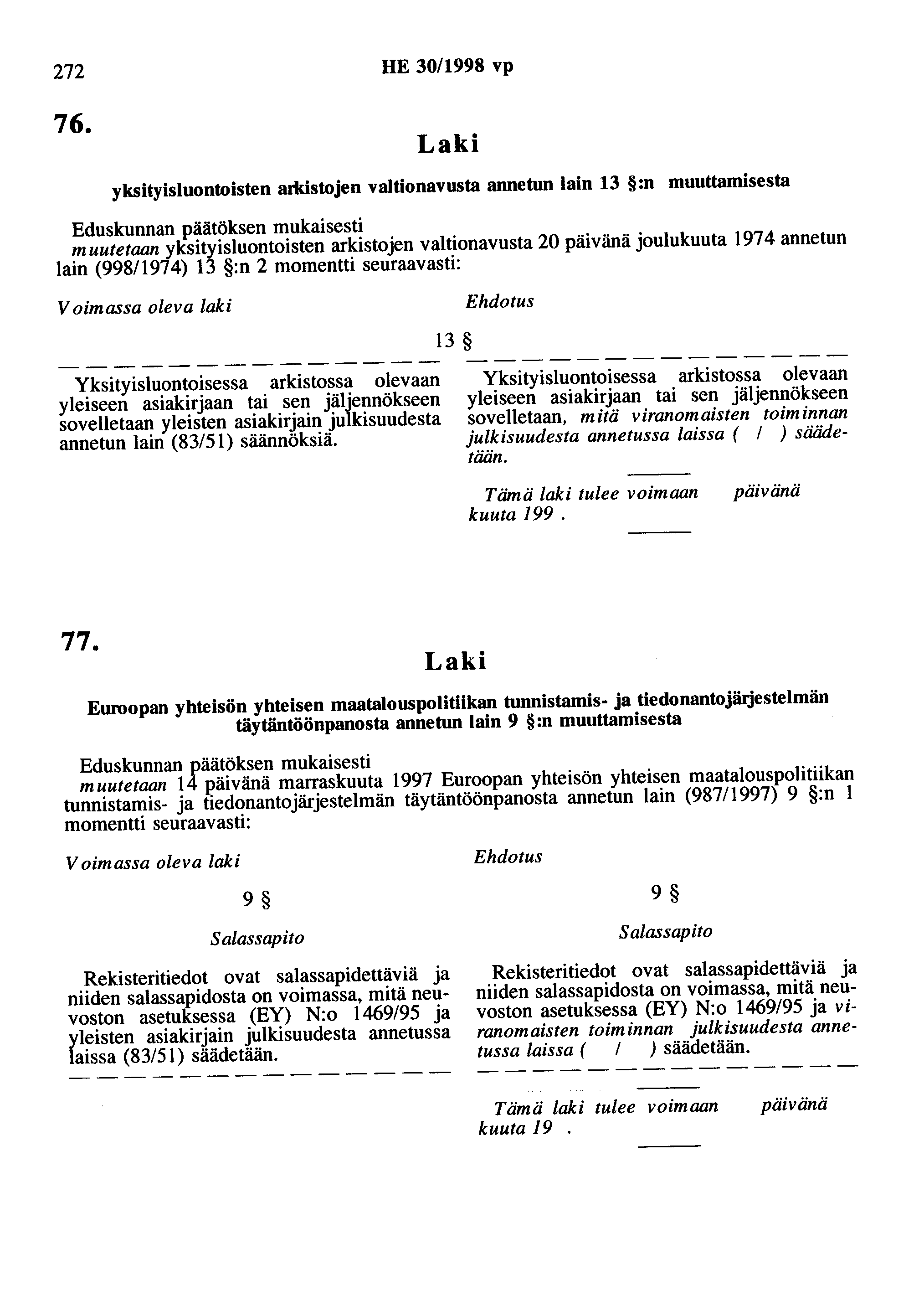 272 HE 30/1998 vp 76.