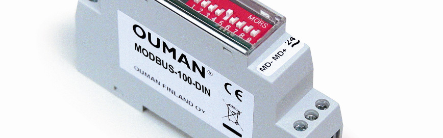 .. 2 3 MODBUS-100 -kortin ja MODBUS-100-DIN-liitäntäyksikön DIP-kytkimet... 2 3.1 MODBUS-100, laiteosoite (DIP 5-12)... 2 3.2 MODBUS-100-DIN, laiteosoite (5-9).