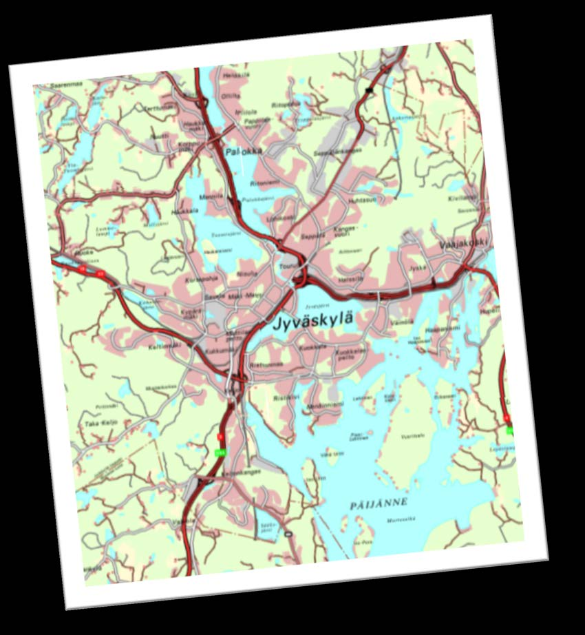 Dia source: Master Plan of Cycling, City of Jyväskylä, Keski-Suomen ELY-keskus, Timo Perälä / Navico Oy 2015.