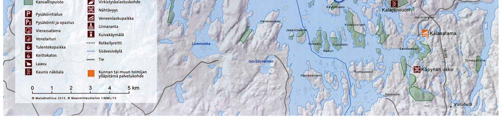 Jo kesällä 2014 matkailijoiden määrä kasvoi alueella 50 % edellisestä vuodesta eli yhteensä 12 500 kävijään.
