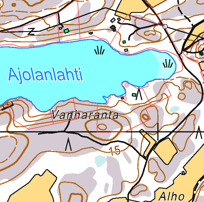 LIITEKARTTA 3 Tontti 8 Tontti 5 Tontti 6 Tontti 7 Kuvio 9 Kuvio 9 100 m