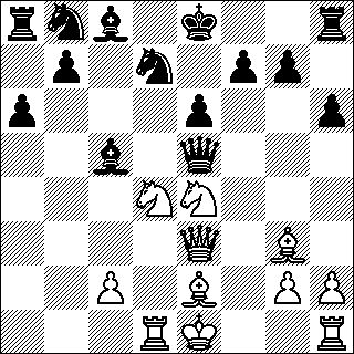 -87- Engineiden suosima 19...b5? on nyt kumottu ja kirja keskittyy luonnollisemman 19.-Rd7:n jälkeisiin pitkiin muunnelmiin.