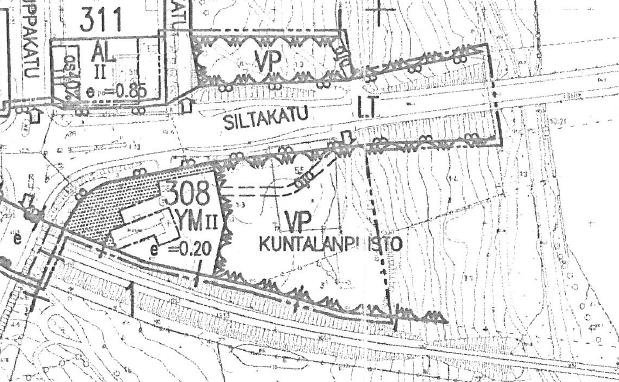 teollisuusalueen asemakaavasta, joka on hyväksytty kaupunginvaltuustossa 13.6.1983.