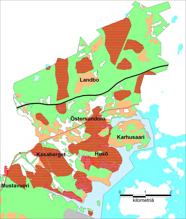 4 Tärkeimmät lintualueet ja linnuston tiheys Helsingin linnustollisesti arvokkaat alueet arvioitiin vuosina 2009 2010 (Yrjölä, julkaisematon), ja työn tuloksena liitosalueeltakin rajattiin useita