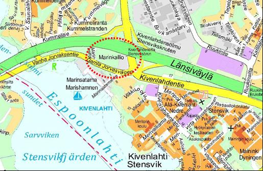 Espoon kaupunki Pöytäkirja 32 Kaupunkisuunnittelulautakunta 14.02.2017 Sivu 103 / 133 viereen. Pysäköintilaitos korvaa voimassa olevassa asemakaavassa määrätyn meluesteen.