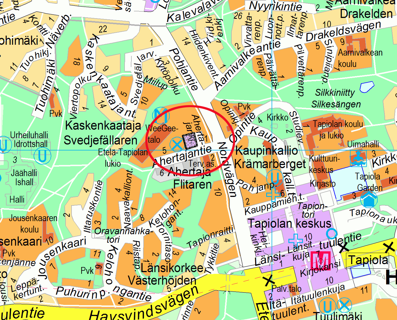 Espoon kaupunki Pöytäkirja 33 Kaupunkisuunnittelulautakunta 14.02.2017 Sivu 109 / 133 kulttuurisen Tapiolan kehittämistä (26.1.2017 / Antti Mäkinen, Susanna Tommila, Lea Rintala, Matti Jokinen).
