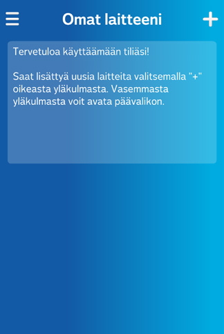 laitteesi. Käynnistä sovellus.