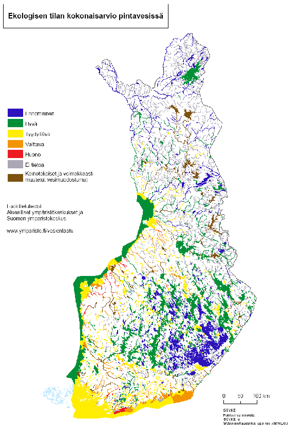 Liite 1 VESIENHOIDON TEHTÄVÄT 2010-2015 Pohjois-Pohjanmaan elinkeino-, liikenne- ja ympäristökeskus, Anne Laine, ympäristövastuualue 9.6.