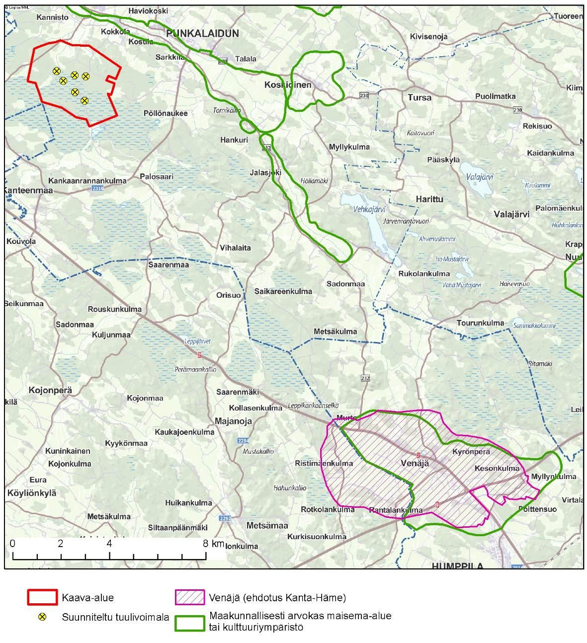 Venäjän-Myllynkulman alue on mukana valtakunnallisten ja maakunnallisten alueiden päivitysinventoinnissa ja selvitysraportissa (Hämeen ELY 2011).