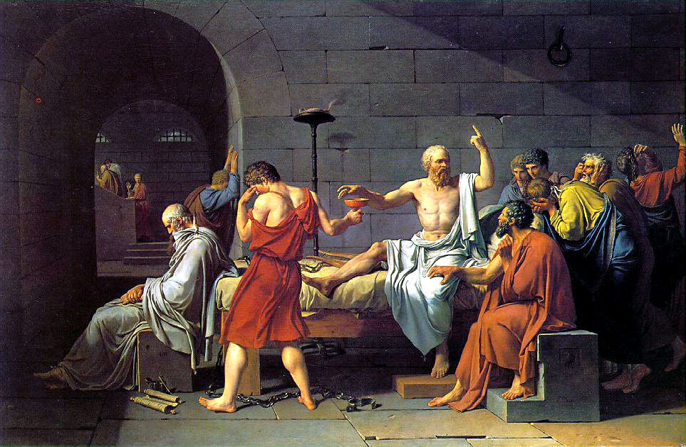 Teemat 1-2: Henkilökohtainen rohkeus, vakaumuksellinen voima Jacques-Louis David: