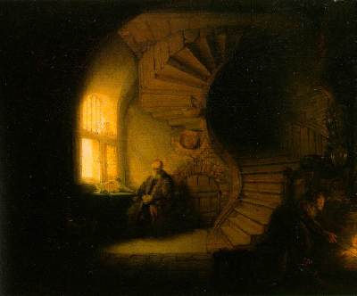 Teema 3: On asioita jotka täytyy kohdata yksin Rembrandt: Filosofi ajattelemassa