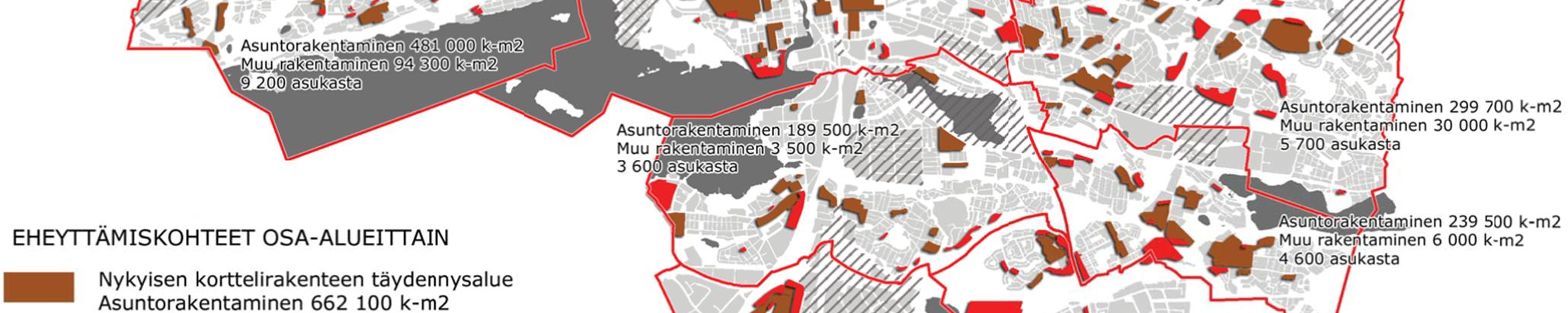 Merkittävimmät alueet: Amuri