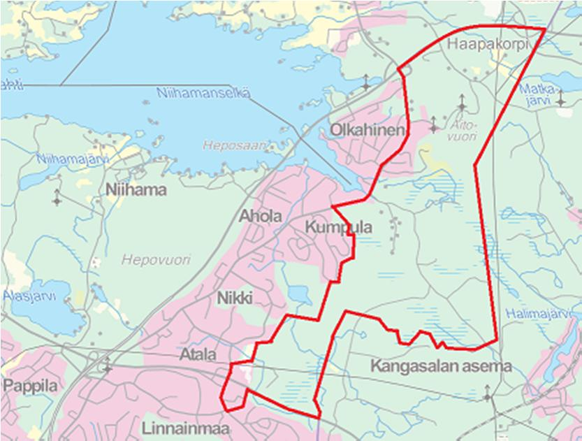 150 000 k-m 2 Kerrostaloalueita 27 %, pientalovaltaisia alueita 38 %, erillispientaloalueita 32 % Bussiliikenne