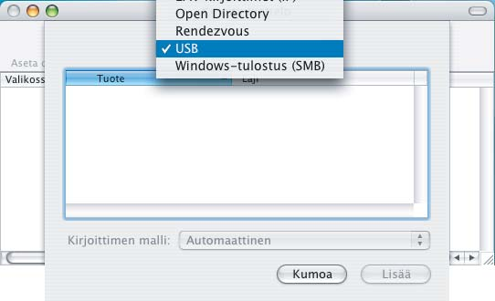 Vaihe 2 Ohjainten ja ohjelmien asentaminen 18 Valitse USB. (Mac OS X 10.2.4 10.3 - käyttäjät) 21 Asenna Presto! PageManager osoittamalla Presto! PageManager -symbolia ja seuraamalla näytön ohjeita.