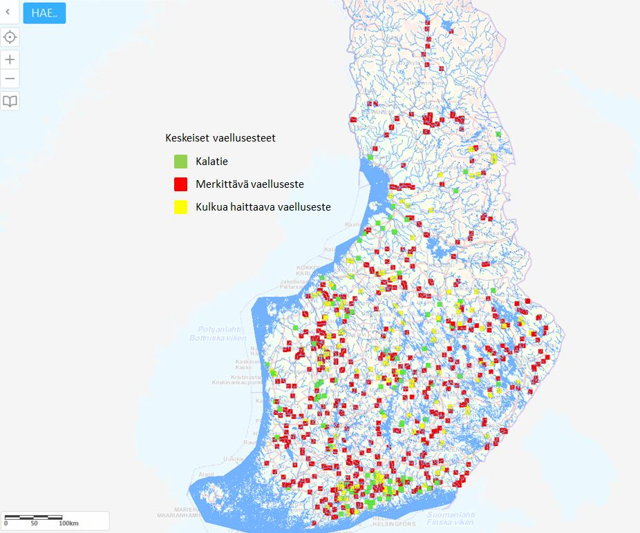 (vaellusesteet kuva 4).