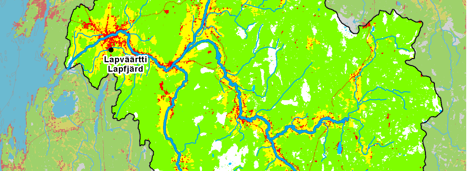 288 3,0 Maatalousalueet 14 737 13,4 Metsät sekä avoimet