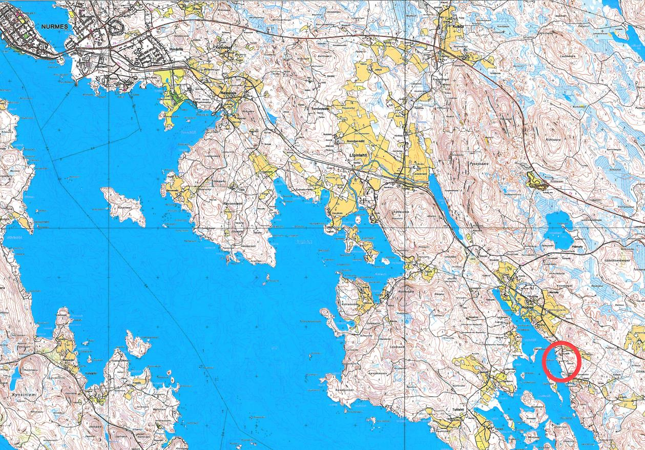 Nurmeksen kaupungin Pielisen - Kuokkastenjärven