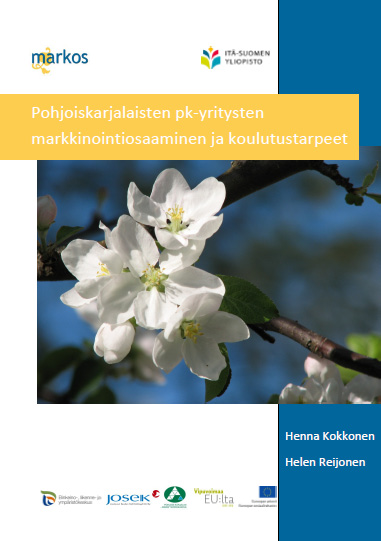 tuotokset Koulutuspäivät ja muut tapahtumat MARKOS-hankkeessa järjestettiin yhteensä 32 koulutuspäivää kahdeksasta eri markkinoinnin teemasta. Koulutuspäivät on esitelty tämän raportin sivuilla 10-29.