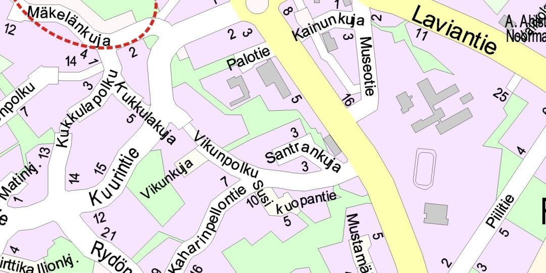 OSOITE Mäkelänkuja 29600 Noormarkku 2. ALOITE Asemakaavan muutos laaditaan Olli Piikkilän 1.2.2016 päivätyn hakemuksen johdosta.