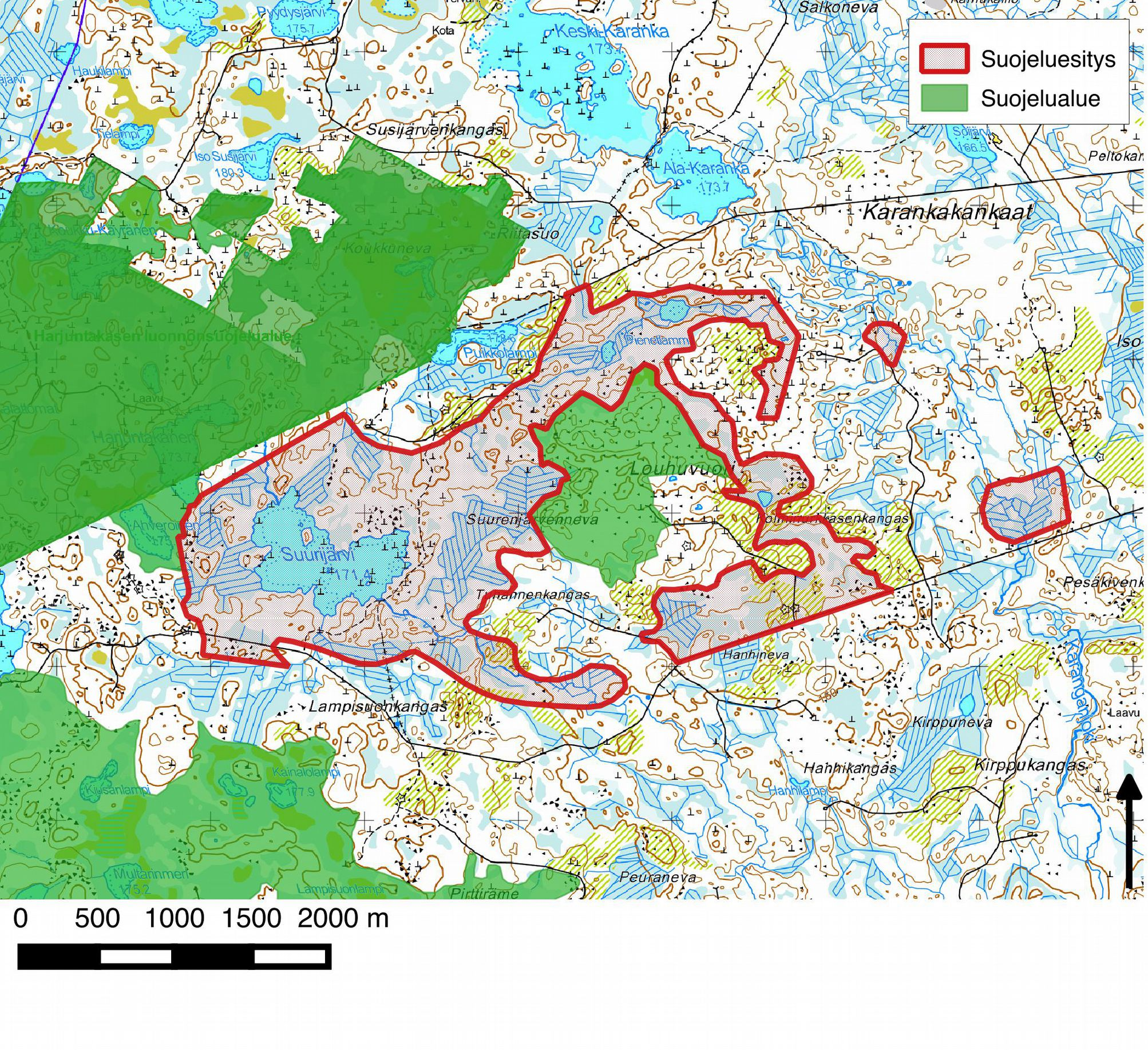 Suomenselän ja maanselän alueiden