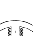 4 Reluktanssikoneen toimintaperiaatetta voidaan valaista alla olevalla kuvalla 3 Kuva 3. Reluktanssikoneen staattori sekä roottori kahdessa eri tilassa. [8, s.