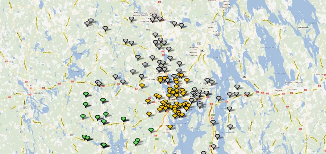 15 Moni vastaajista toivoi kirjastoauton pysähtyvän illalla. Miten kaikkien toiveet pystytään ottamaan huomioon reittisuunnittelussa?