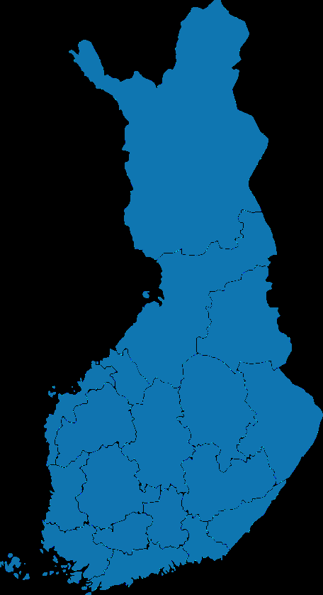 Uuden soten kulmakivet 1. Vahva järjestäjä 18 maakuntaa 2.