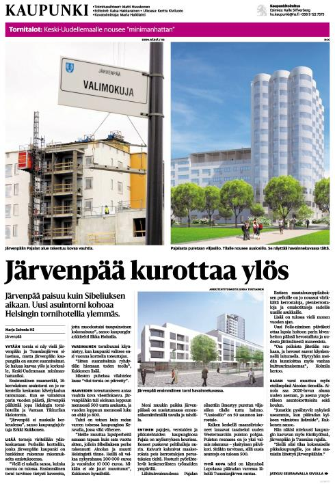 Järvenpää kasvaa ja